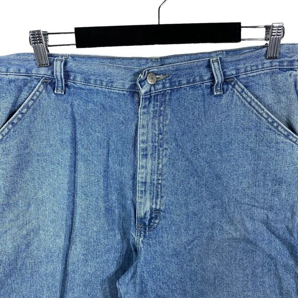 WRG Jean Co. Zip Fly Denim Carpenter Shorts - Picture 4 of 8